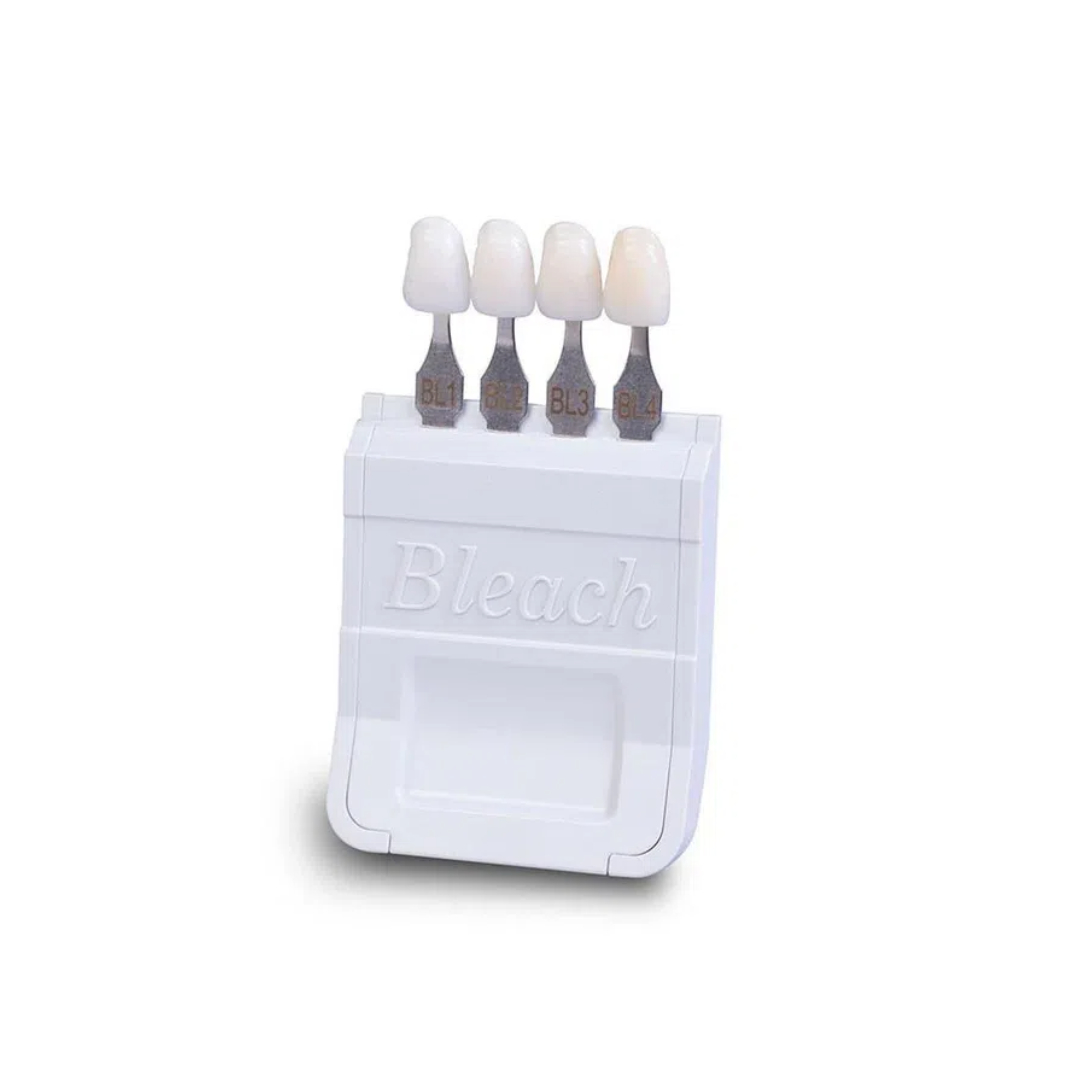 Teeth Whitening/Bleaching - 4-цветная стоматологическая отбеленная направляющая для отбеливания,