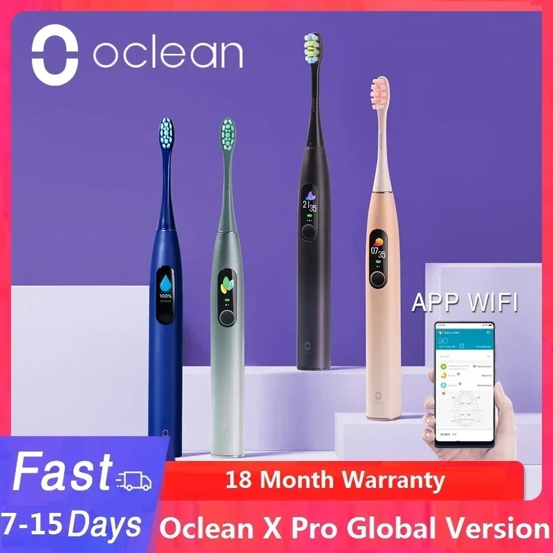 Teeth Whitening That Works - Электрическая звуковая зубная щетка Oclean X
