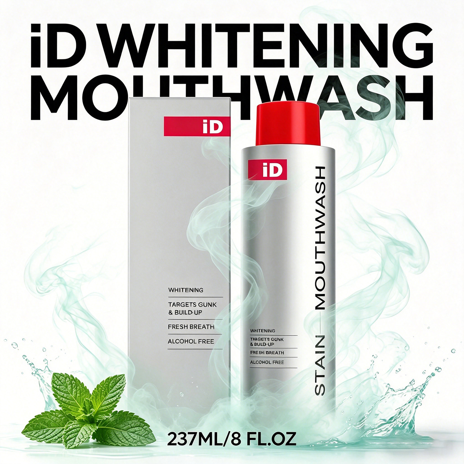 Whitening Mouthwash - Новый отбеливающий ополаскиватель для рта –