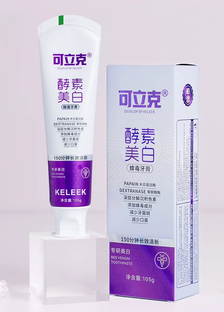 Teeth Whitening Enzymes - 105 г ферментной отбеливающей зубной пасты