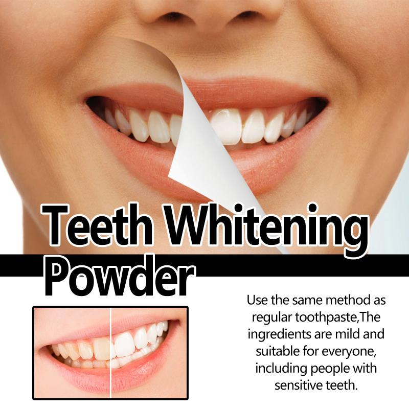 Порошок для отбеливания зубов  – обзор и цена Whitening Teeth Using Baking Soda