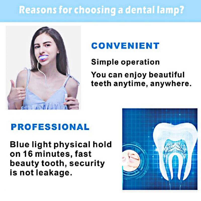 Инструмент для отбеливания зуб – обзор и цена Teeth Whitening Uv