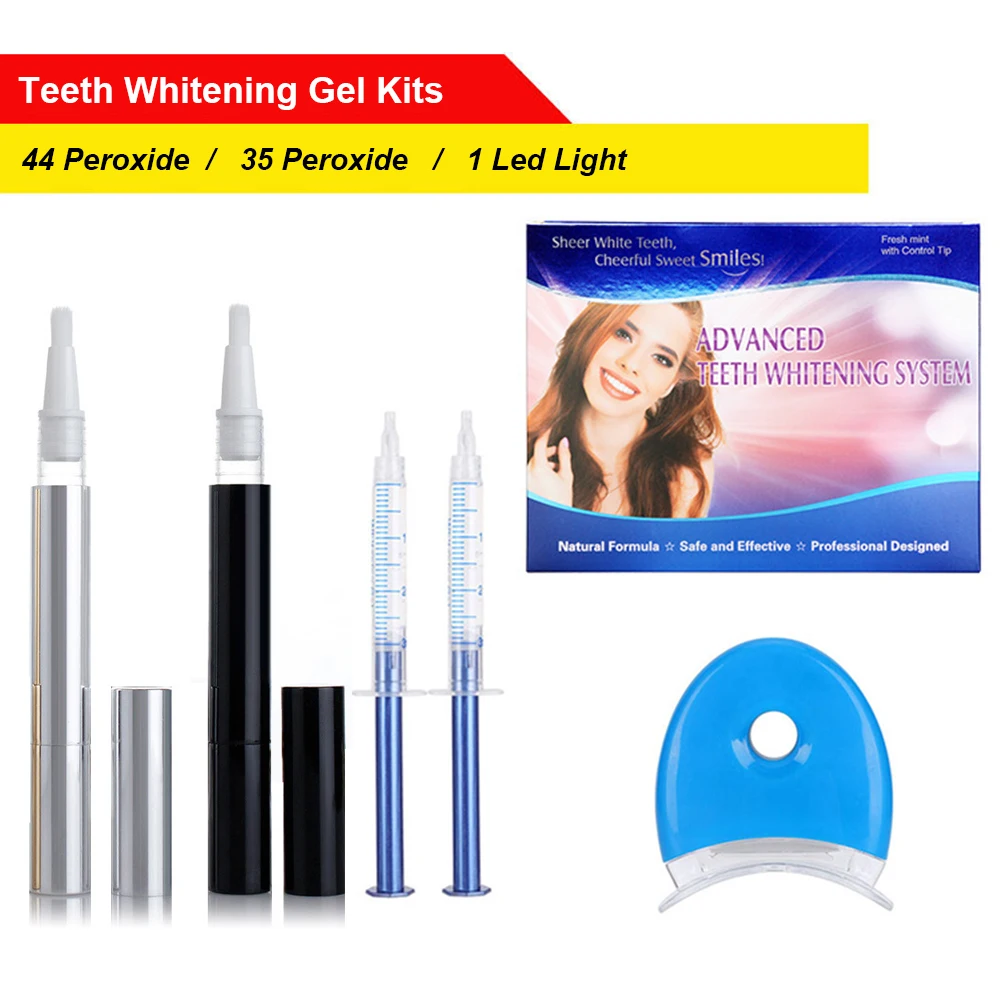 1 комплект, отбеливание зубов, – обзор и цена Teeth Whitening Gel Syringes