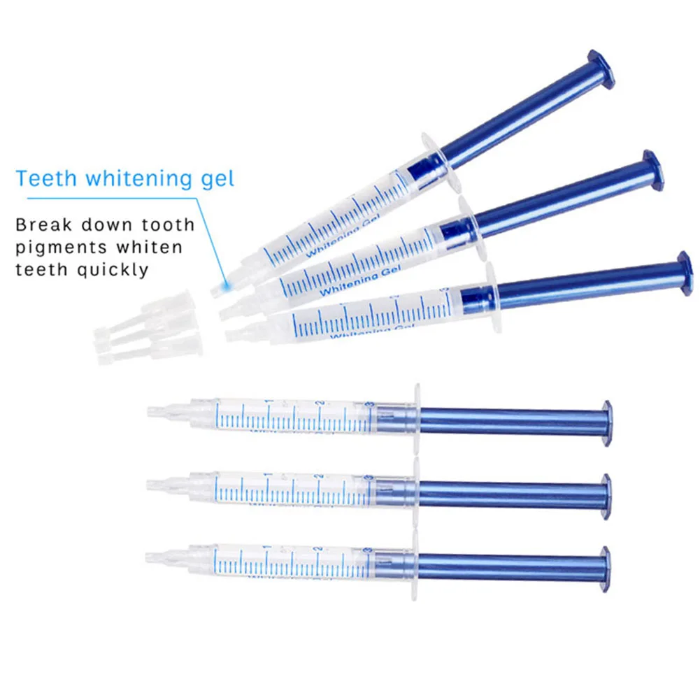 1 комплект, отбеливание зубов, – обзор и цена Teeth Whitening Gel Syringes