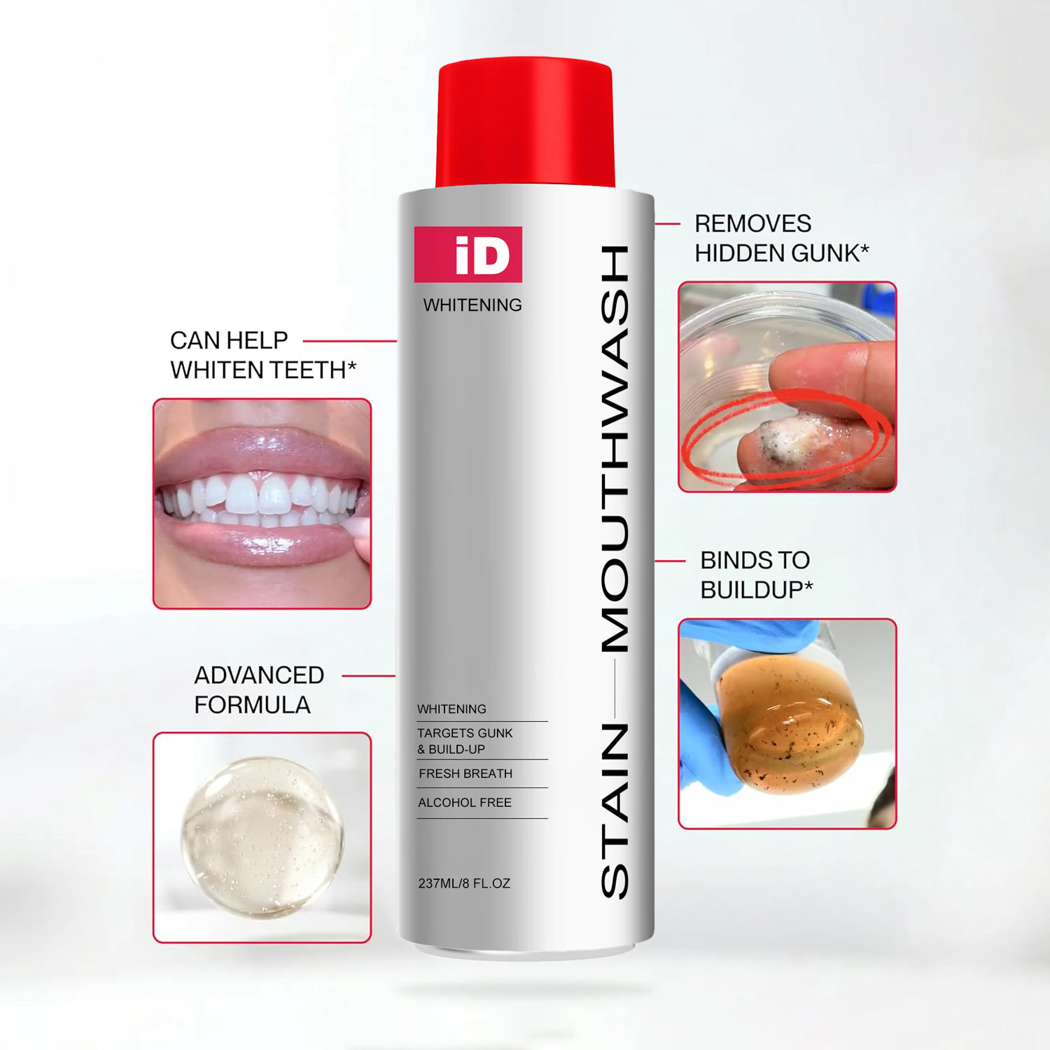 Новый отбеливающий ополаскиват – обзор и цена Whitening Mouthwash