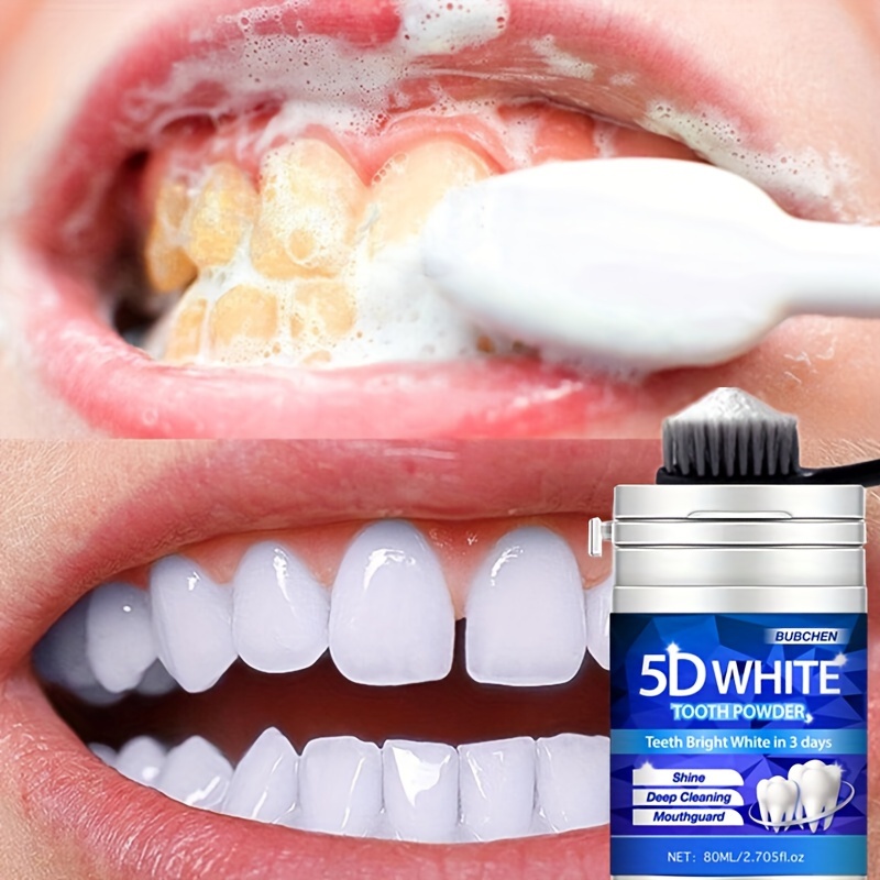5D 80г Синий ферментный порошо – обзор и цена Teeth Whitening Enzymes