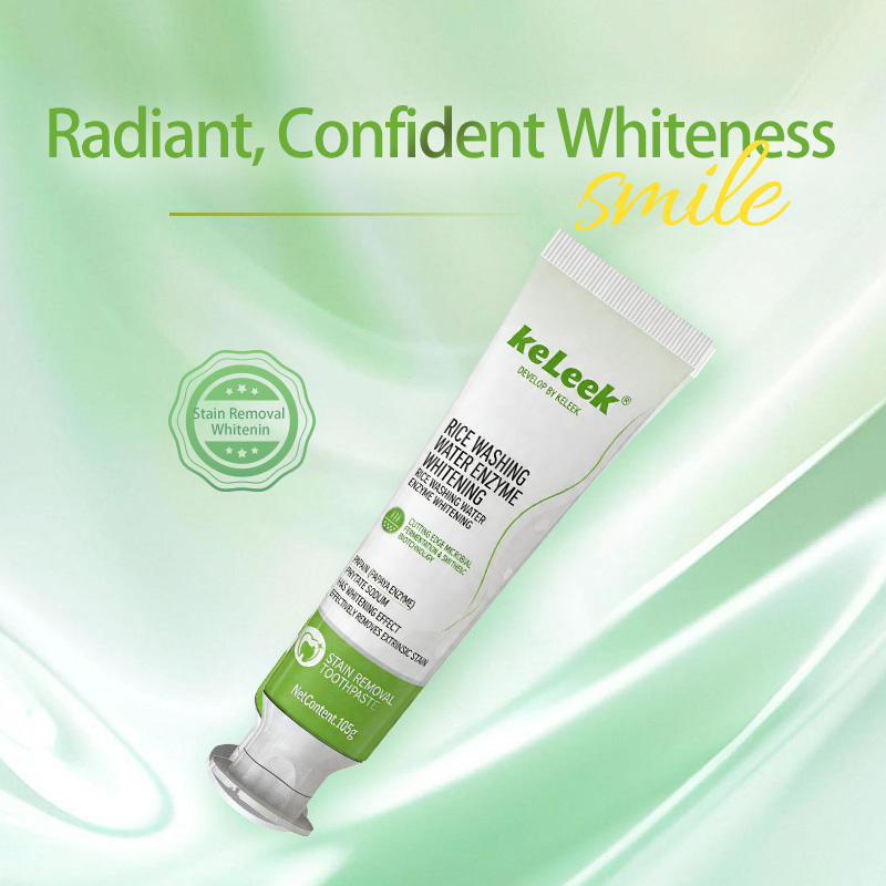 Зубная паста KELEEK с фермента – обзор и цена Teeth Whitening Enzymes