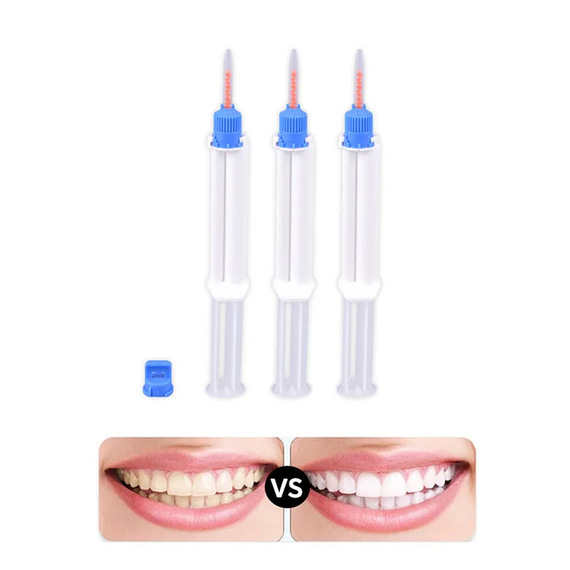 Гель-шприц с двойным корпусом  – обзор и цена Teeth Whitening Gel Syringes