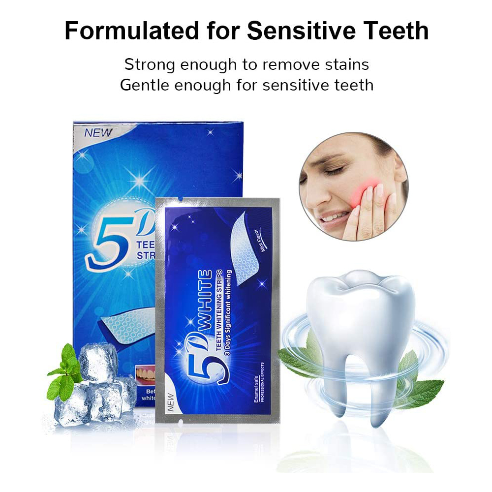 5D-полоски для отбеливания зуб – обзор и цена Whitening Mouthwash